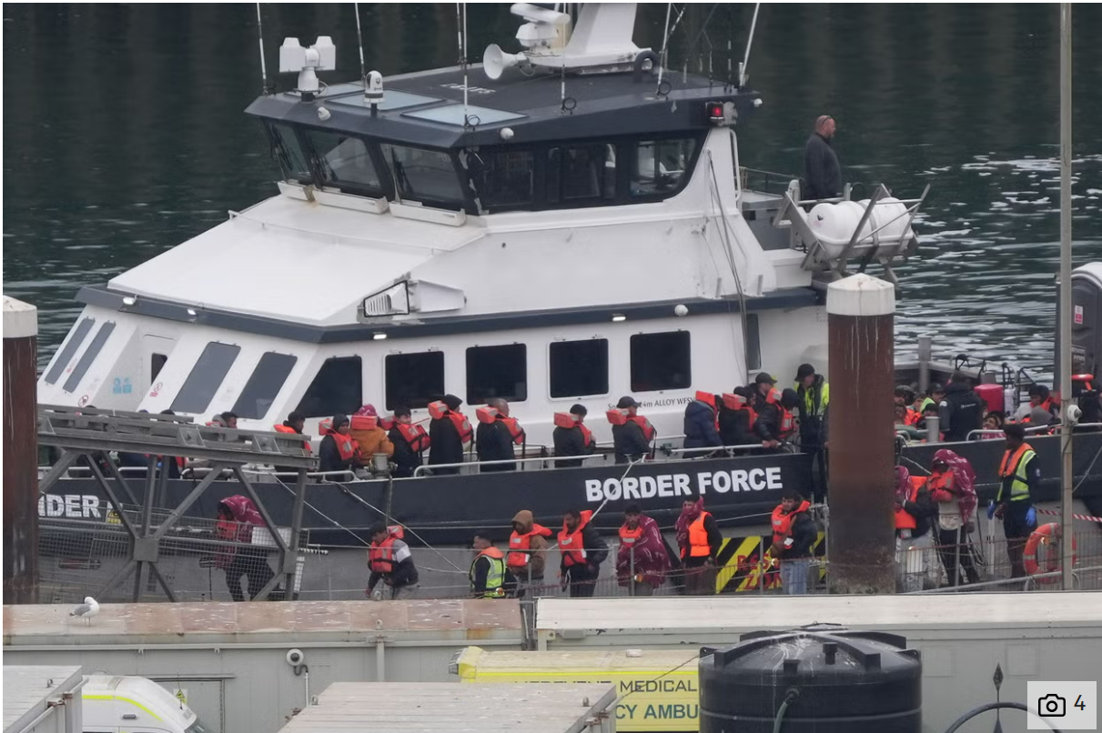 Eritreans now most common nationality of migrants crossing Channel