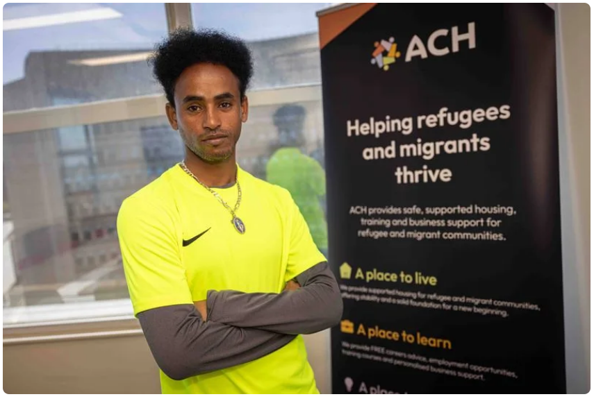 Birmingham refugee who fled indefinite military service dreams of Olympics amid new life