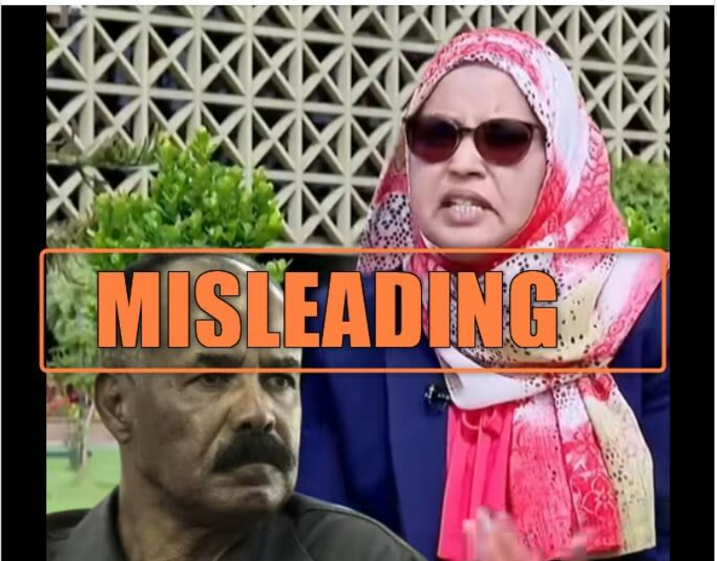 Ethiopian minister's interview distorted to claim she issued stern warning to Eritrean leader